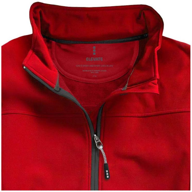 Куртка софтшел "Langley" женская, красный