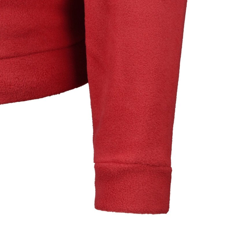 Куртка флисовая "Nashville" мужская, красный/пепельно-серый