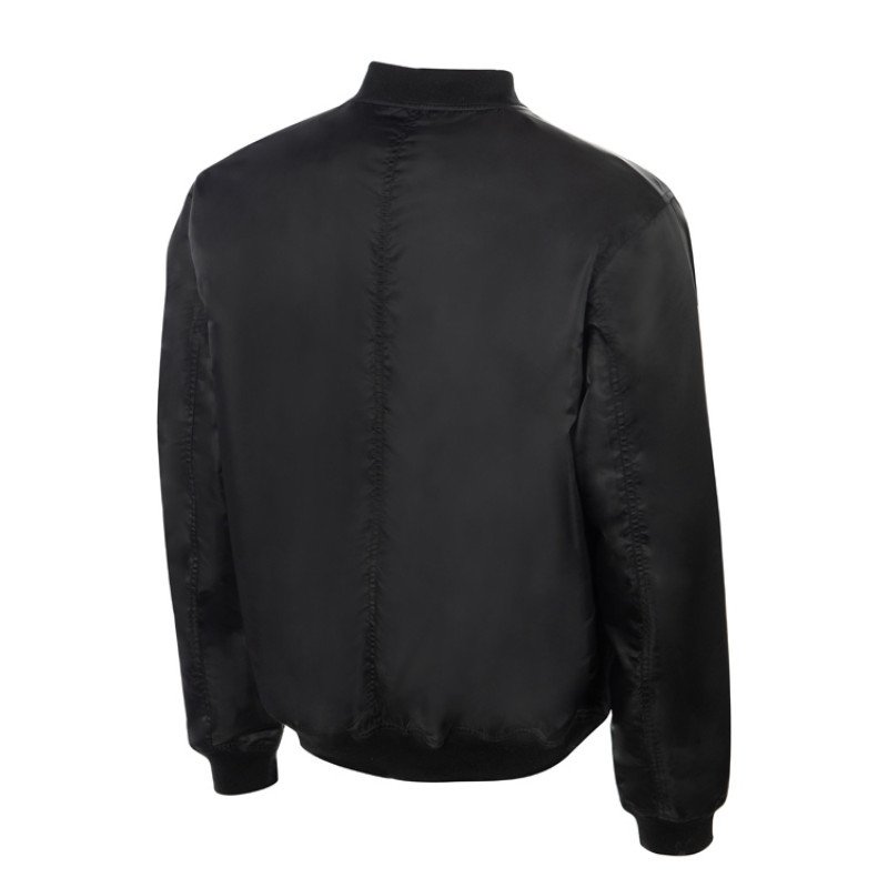 Куртка бомбер «Antwerpen» унисекс, черный