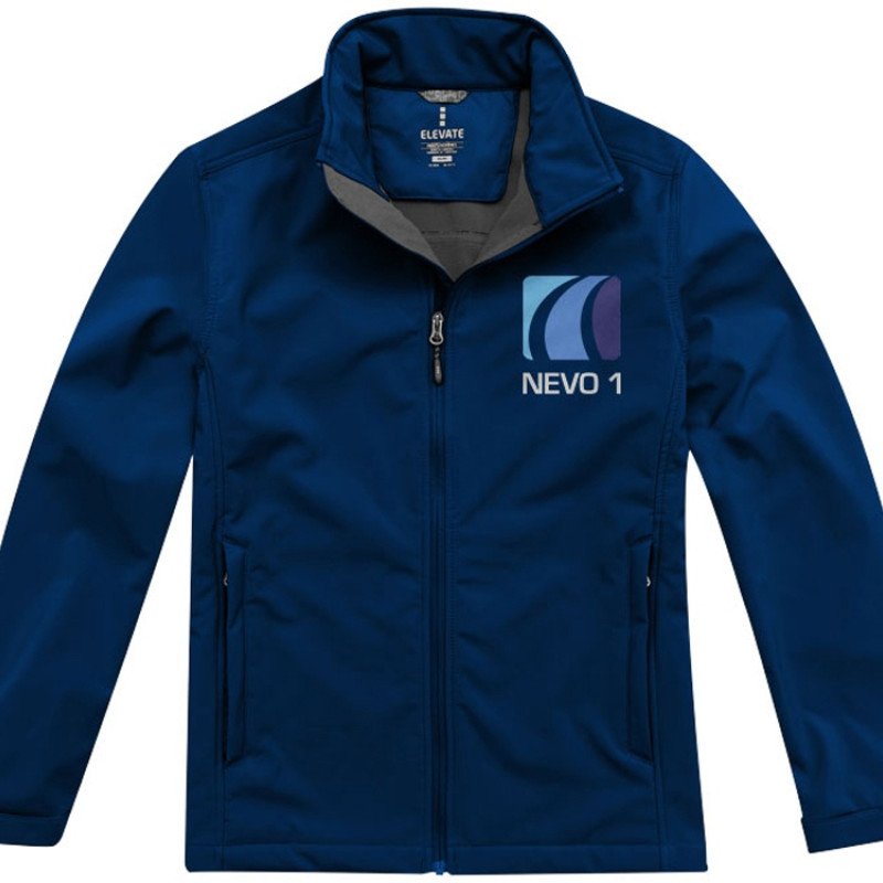 Куртка софтшел "Maxson" мужская, темно-синий