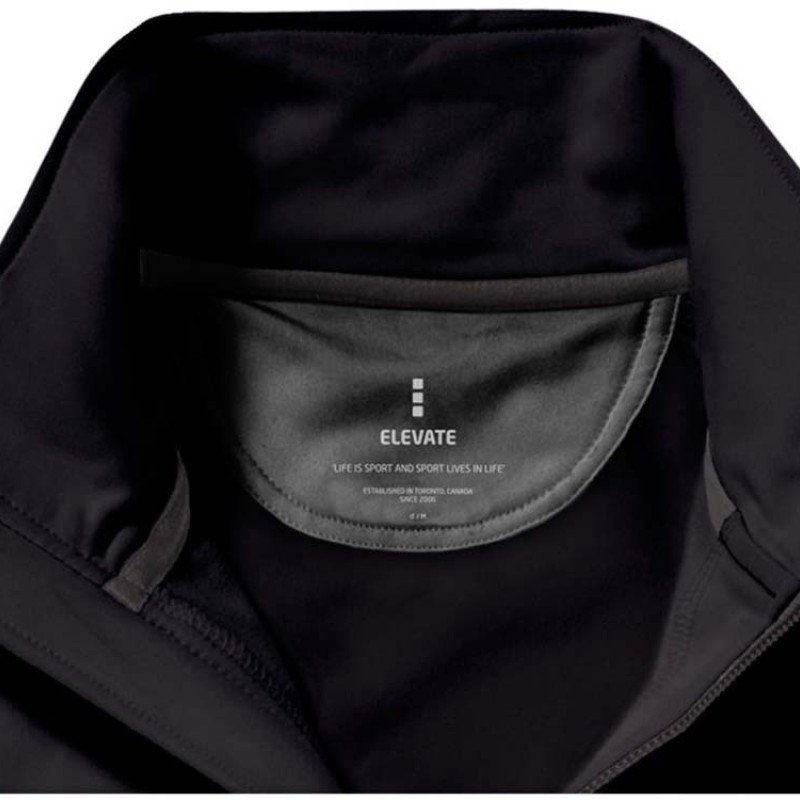 Куртка флисовая "Mani" мужская, черный