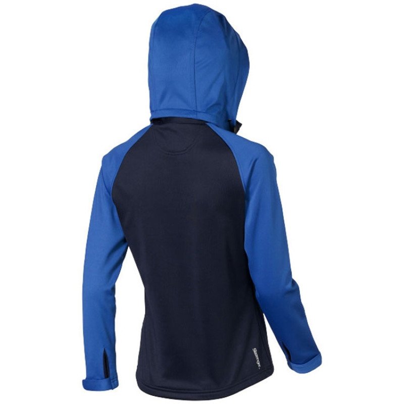 Куртка софтшел "Сhallenger" женская, темно-синий/небесно-голубой