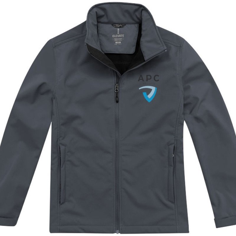 Куртка софтшел "Maxson" мужская, серый