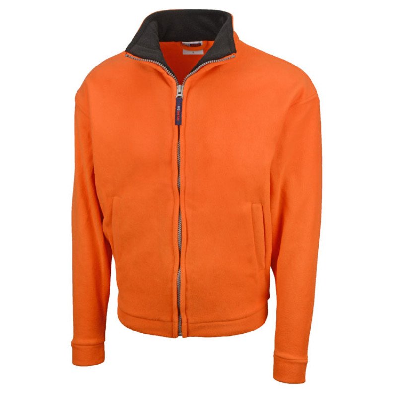 Куртка флисовая "Nashville" мужская, оранжевый/черный