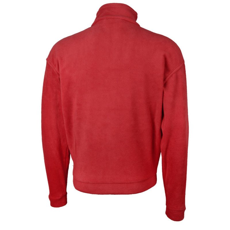 Куртка флисовая "Nashville" мужская, красный/пепельно-серый