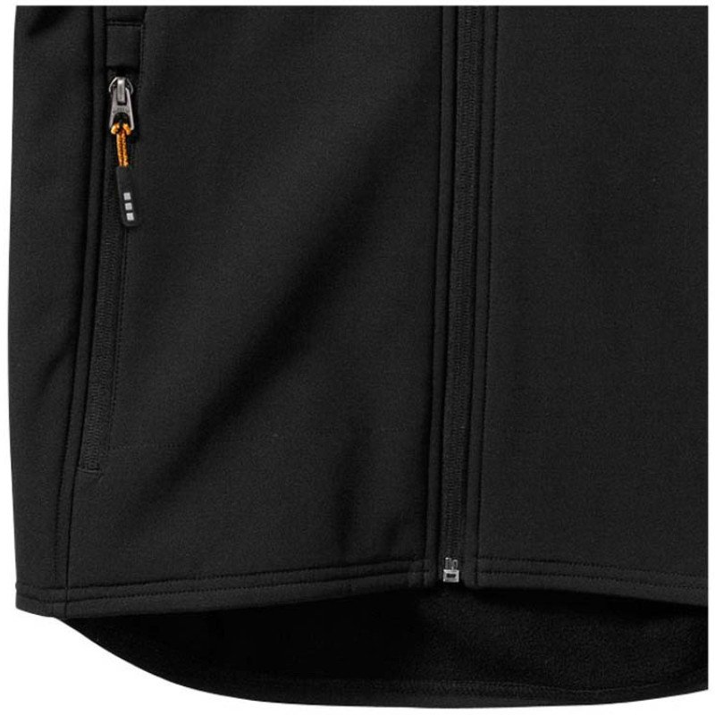 Куртка софтшел "Langley" мужская, черный