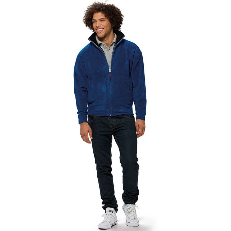 Куртка флисовая "Nashville" мужская, классический синий/черный