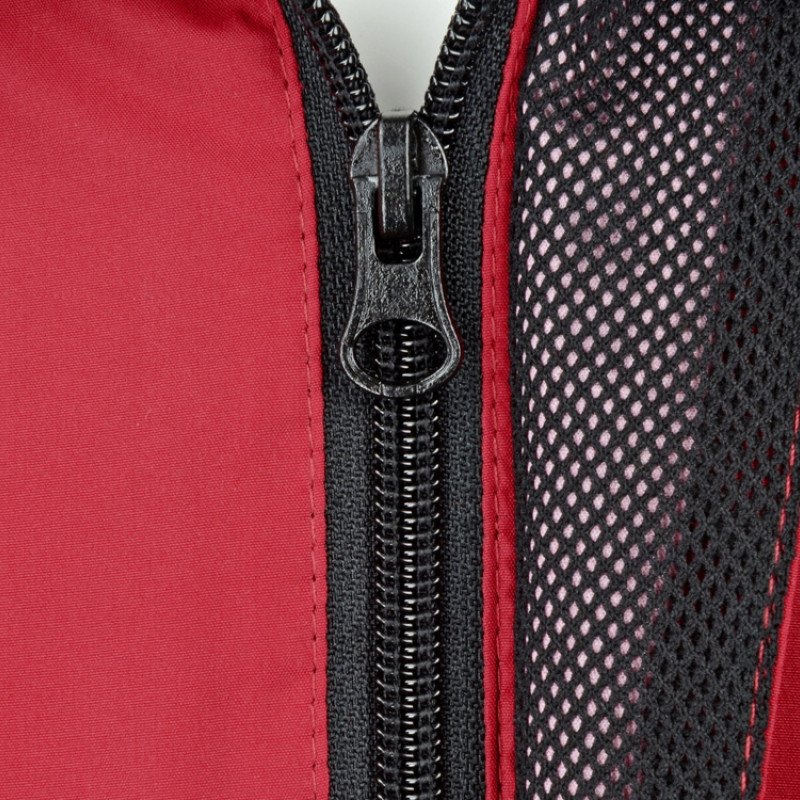 Куртка мужская с капюшоном "Wind", красный