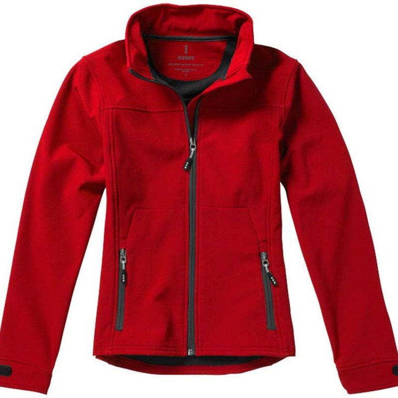 Куртка софтшел "Langley" женская, красный