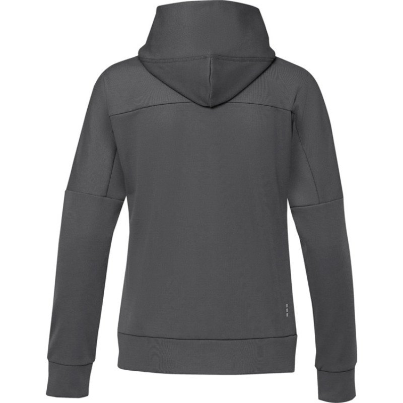 Женская спортивная трикотажная куртка Nubia на молнии, storm grey Женская спортивная трикотажная куртка Nubia на молнии, storm grey