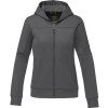 Женская спортивная трикотажная куртка Nubia на молнии, storm grey Женская спортивная трикотажная куртка Nubia на молнии, storm grey