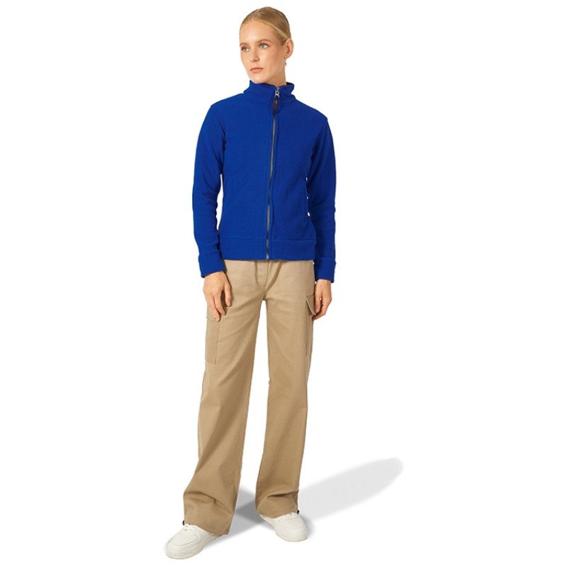 Куртка флисовая "Nashville" женская, кл. синий/черный