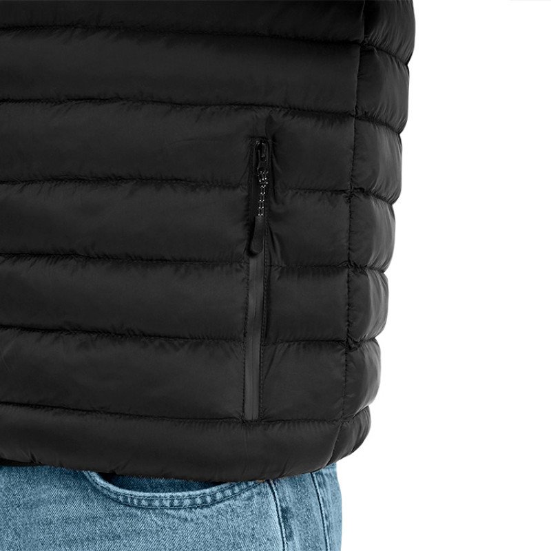 Стеганая куртка "Uniqloud", черный