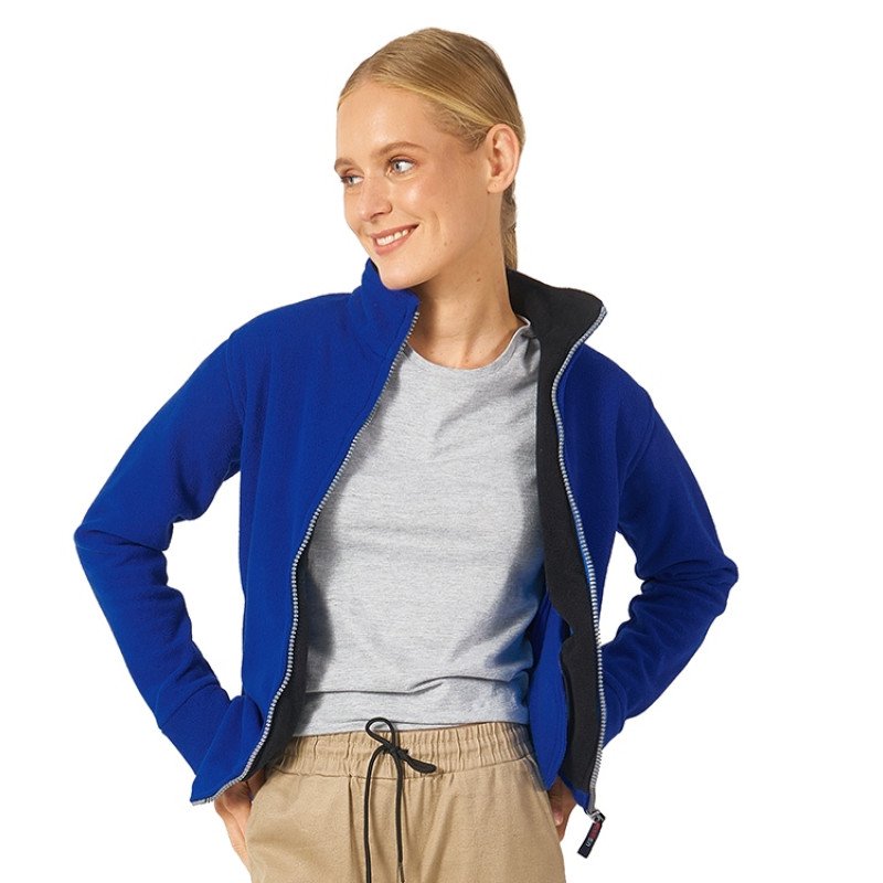 Куртка флисовая "Nashville" женская, кл. синий/черный