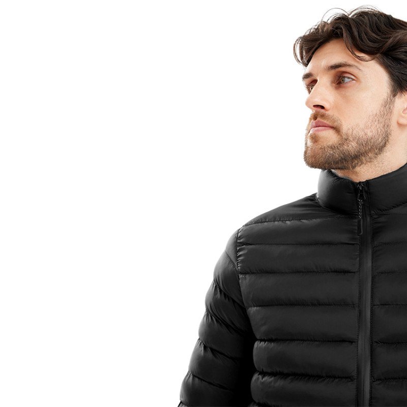 Стеганая куртка "Uniqloud", черный