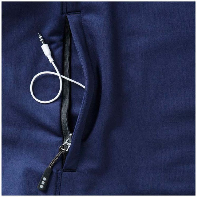 Куртка флисовая "Mani" мужская, темно-синий