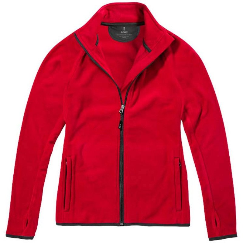 Куртка флисовая "Brossard" женская, красный