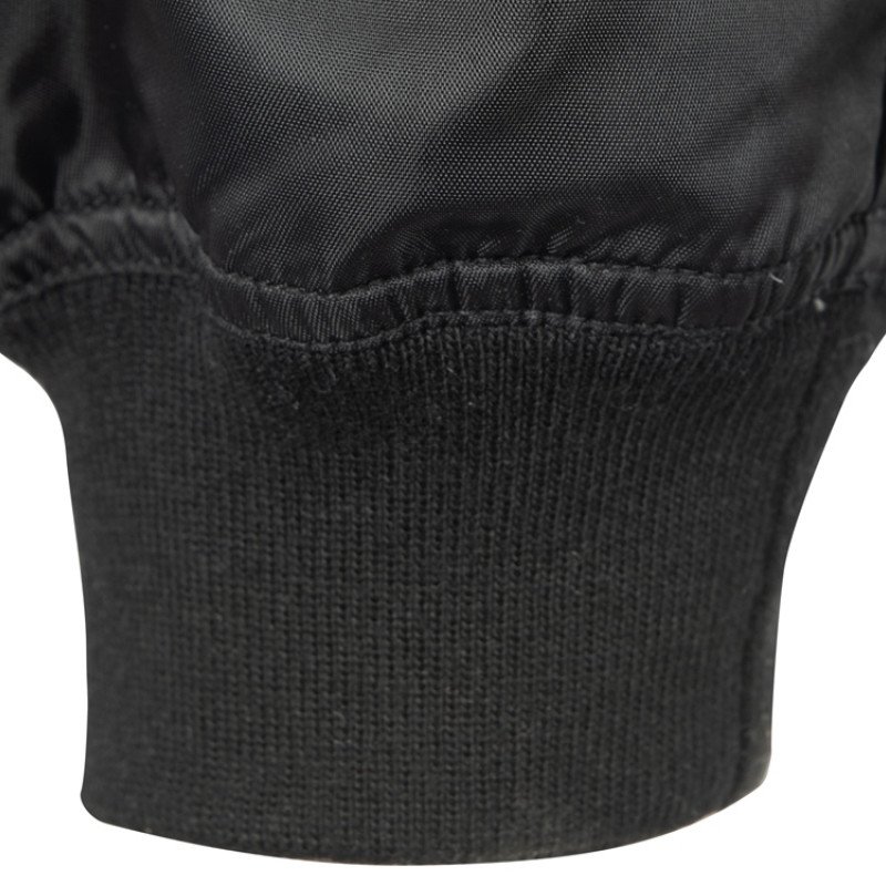 Куртка бомбер «Antwerpen» унисекс, черный