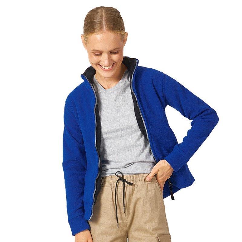Куртка флисовая "Nashville" женская, кл. синий/черный