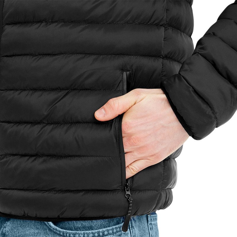 Стеганая куртка "Uniqloud", черный