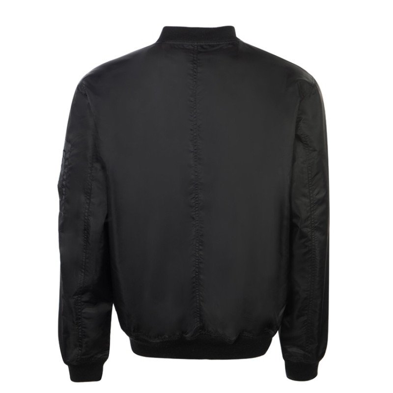 Куртка бомбер «Antwerpen» унисекс, черный