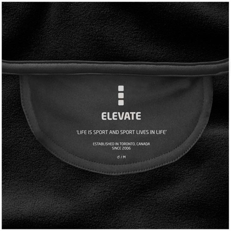 Куртка флисовая "Brossard" мужская, черный