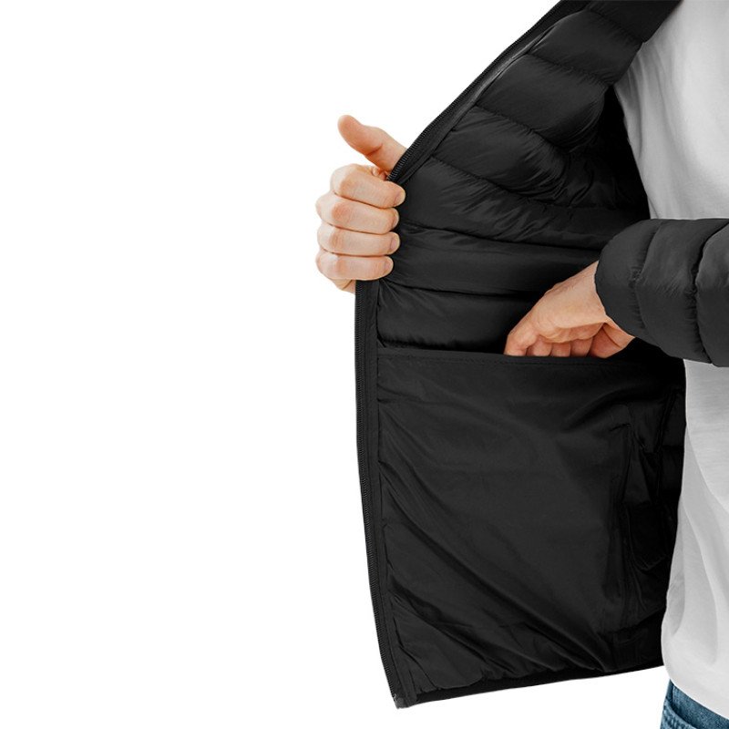 Стеганая куртка "Uniqloud", черный