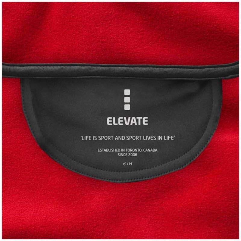 Куртка флисовая "Brossard" мужская, красный