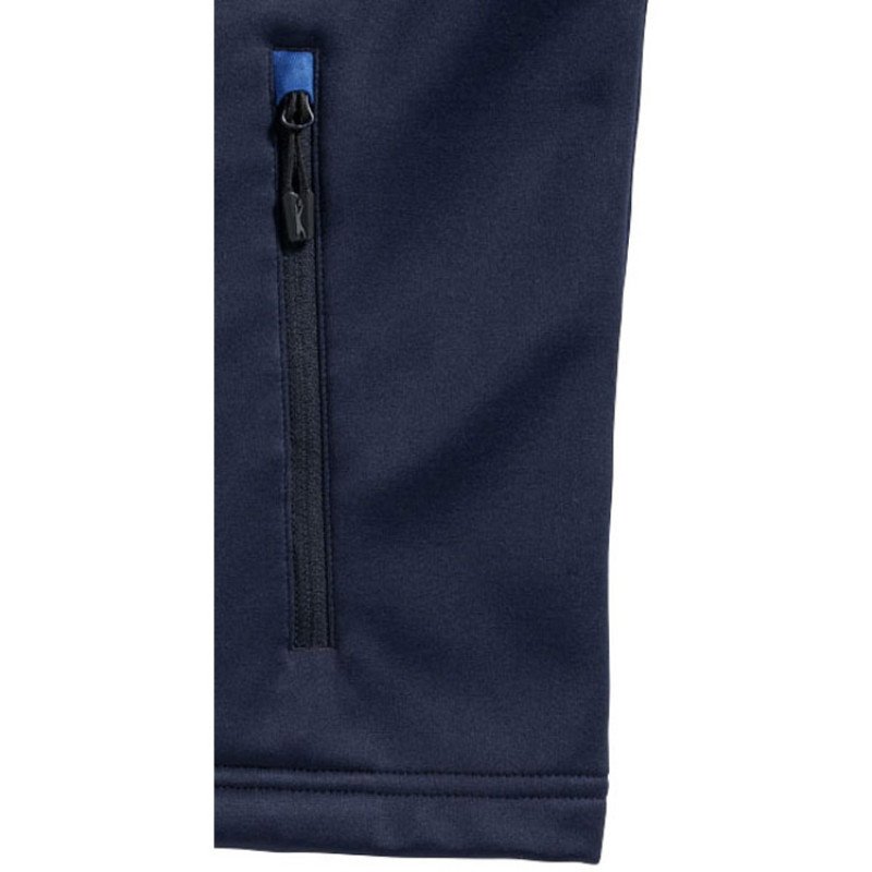 Куртка софтшел "Сhallenger" женская, темно-синий/небесно-голубой