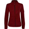 Куртка флисовая "Luciane" женская, гранатовый