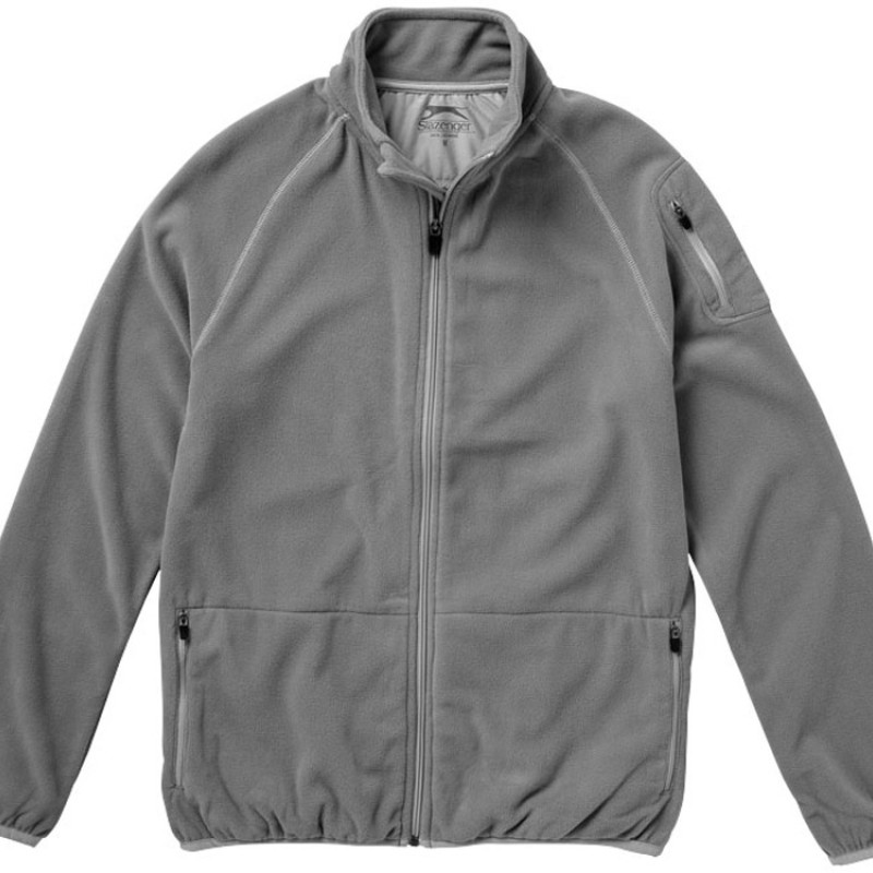 Куртка "Drop Shot" из микрофлиса мужская, серый