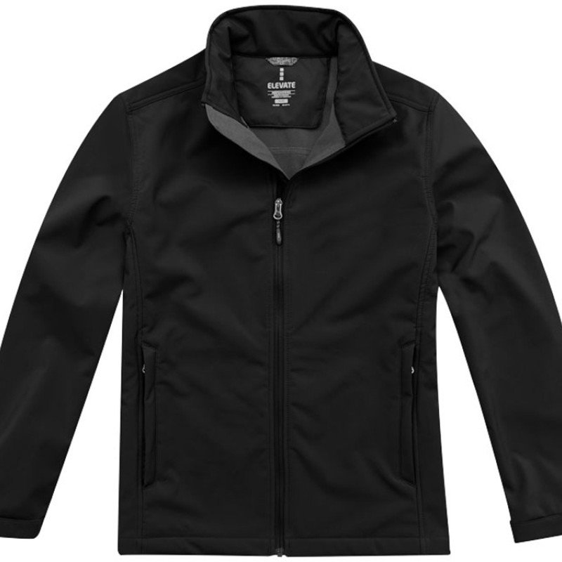 Куртка софтшел "Maxson" мужская, черный