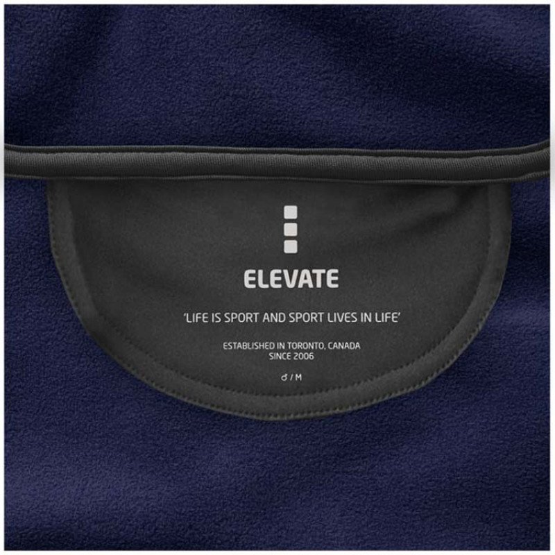 Куртка флисовая "Brossard" мужская, темно-синий