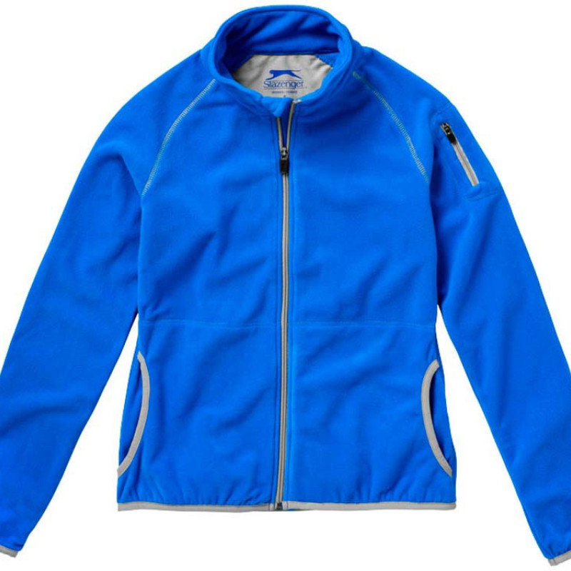 Куртка "Drop Shot" из микрофлиса женская, небесно-голубой