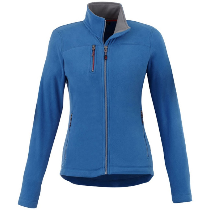 Женская микрофлисовая куртка Pitch, небесно-голубой