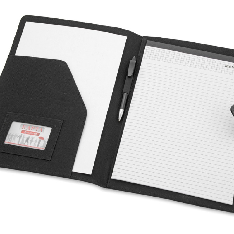 Папка для документов «Барлетто», черный Папка для документов «Барлетто», черный