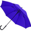 Зонт-трость Bergen, полуавтомат, темно-синий