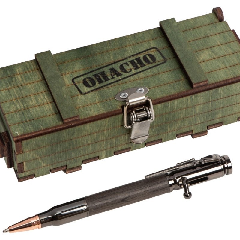 Ручка шариковая Морёный дуб