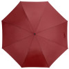 Зонт-трость Bergen, полуавтомат, бордовый