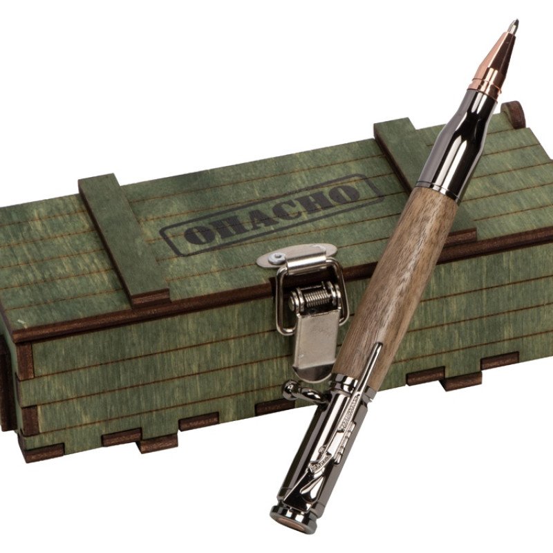 Ручка шариковая Орех