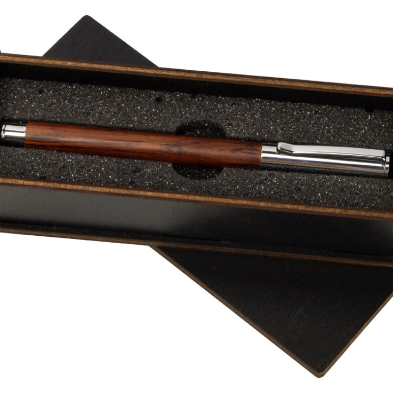 Ручка роллер из дерева Падук