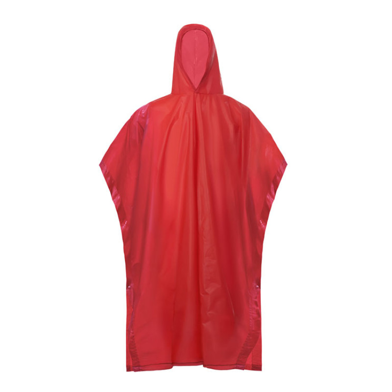 Пончо «Hawaii» c чехлом унисекс, красный Пончо «Hawaii» c чехлом унисекс, красный