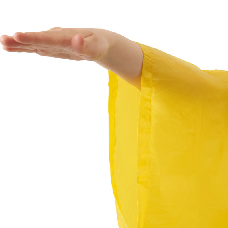 Пончо «Hawaii» c чехлом унисекс, желтый