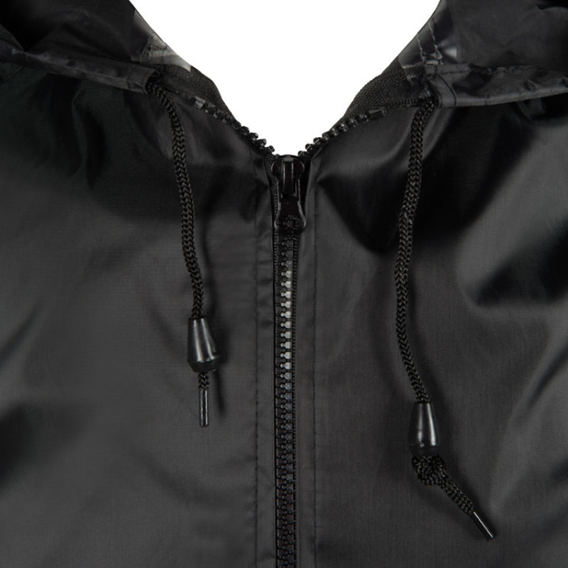 Короткий дождевик Maui из полиэстера, черный Короткий дождевик Maui из полиэстера, черный