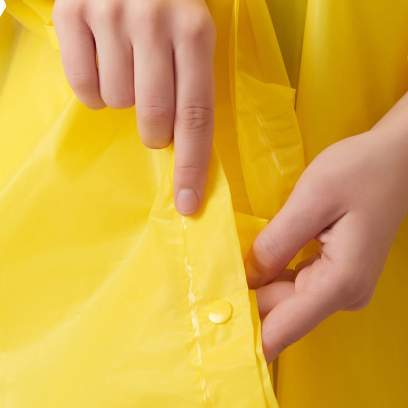 Пончо «Hawaii» c чехлом унисекс, желтый