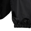 Короткий дождевик "Tornado" со светоотражающими элементами, черный