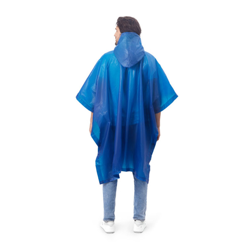 Пончо «Hawaii» c чехлом унисекс, классический синий