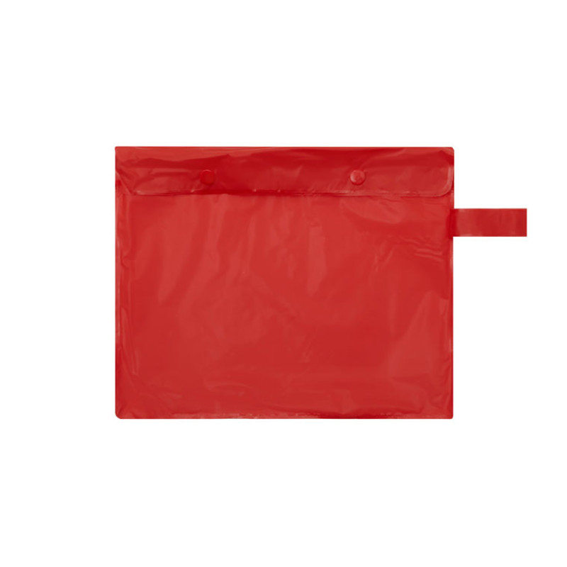 Пончо «Hawaii» c чехлом унисекс, красный Пончо «Hawaii» c чехлом унисекс, красный