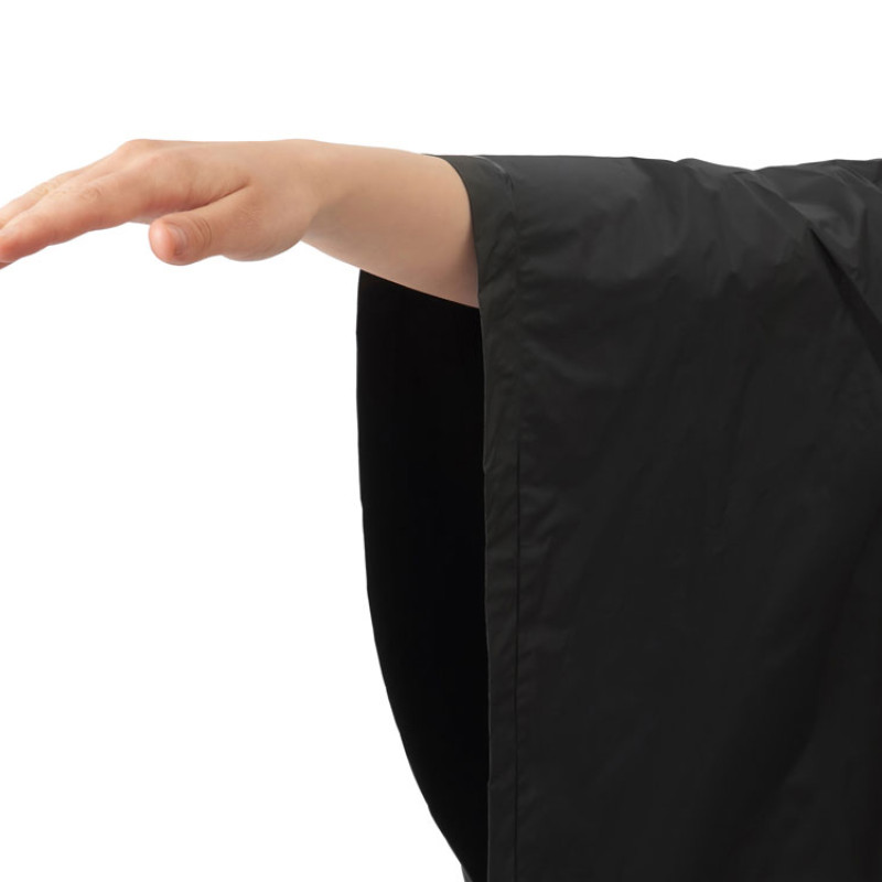 Пончо «Hawaii» c чехлом унисекс, черный