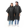 Пончо «Hawaii» c чехлом унисекс, черный